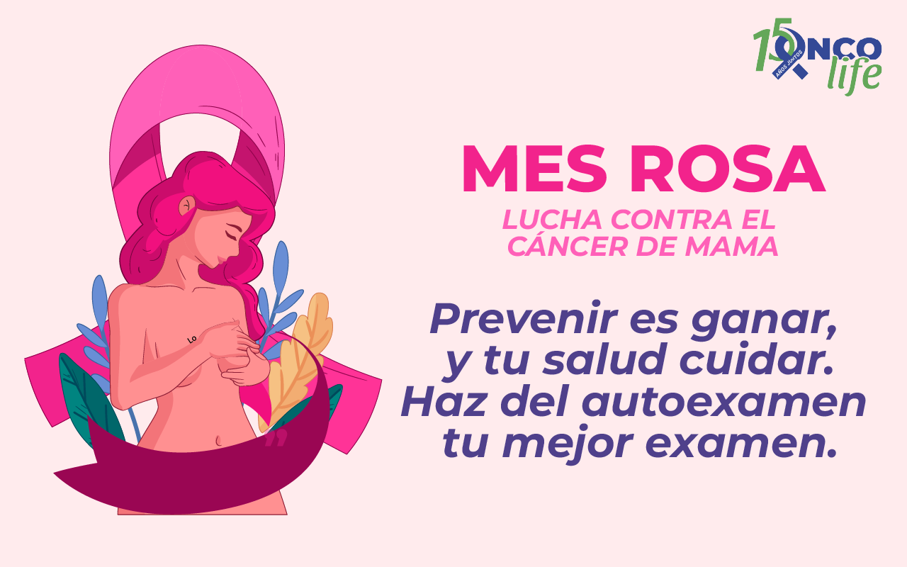 Mes Rosa, lucha contar el cáncer de mama